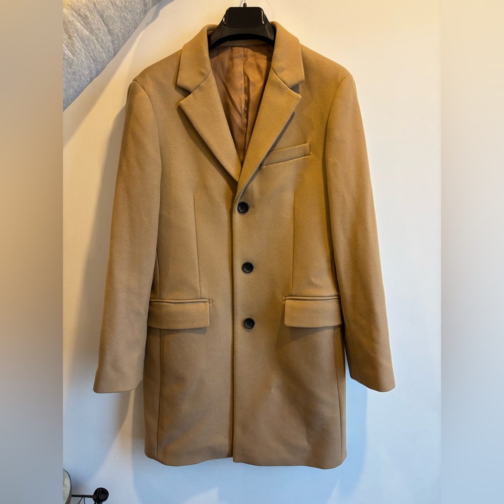 Camel overcoat